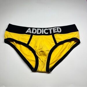Addicted Brands Yellow and Black Briefs